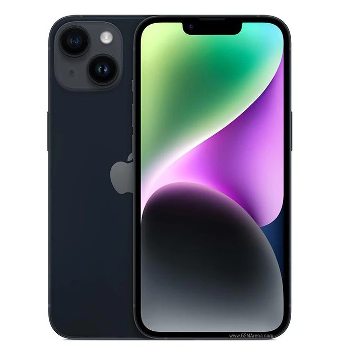 iphone 14 black ch 128 گوشی موبایل آیفون 14 نرمال iPhone 14 Normal CH