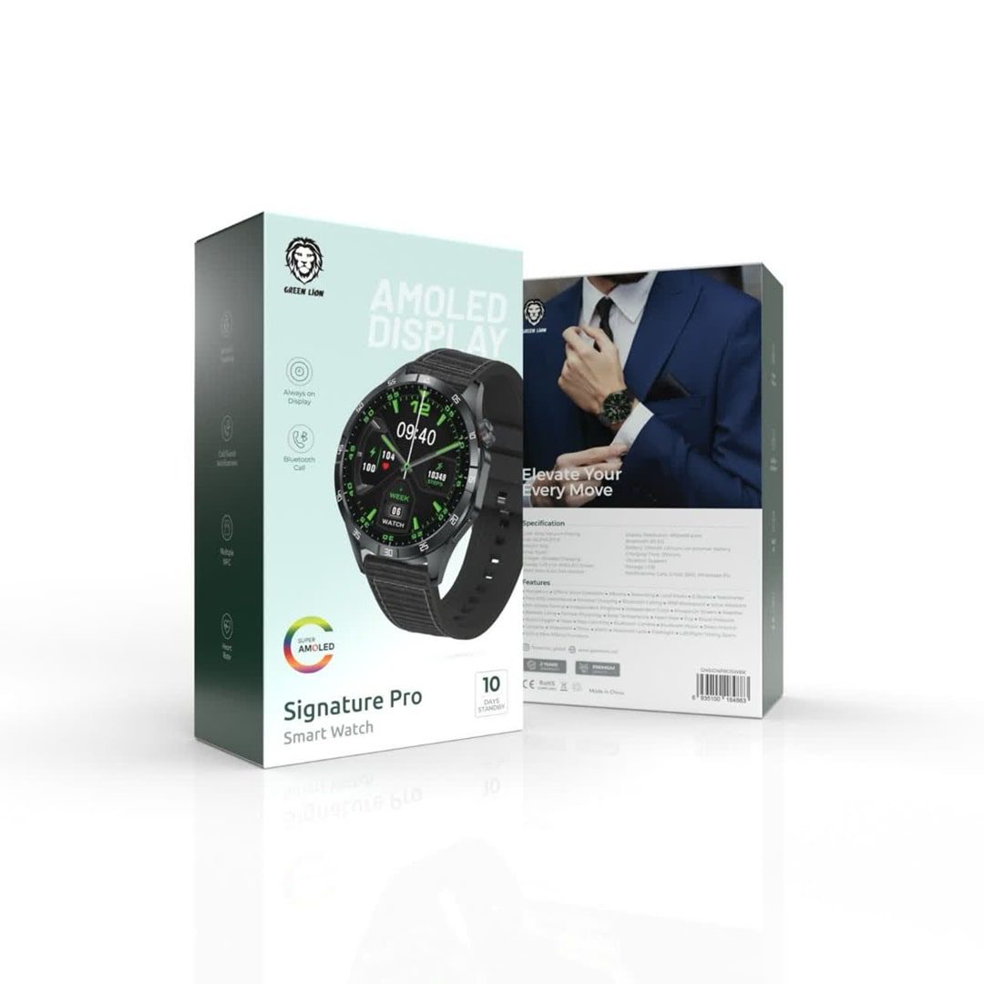 signature pro 3 ساعت هوشمند سیگنیچر پرو گرین لاین Green Lion Signature Pro Smart Watch