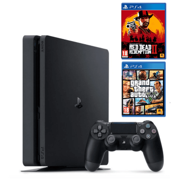ad-min کنسول پلی استیشن 4 فت 2دسته فول گیم | Playstation 4 fat